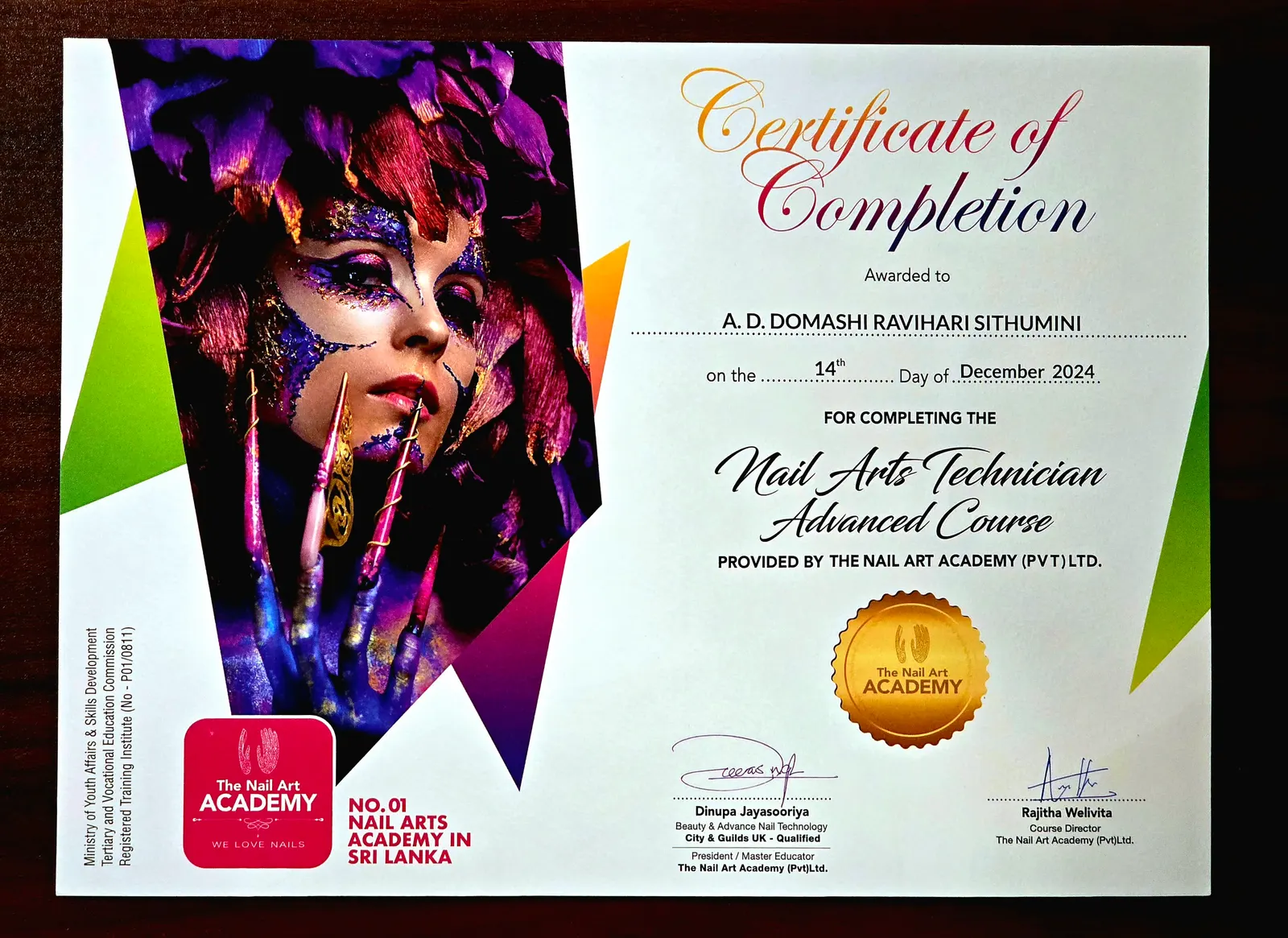 Nailish nail art certification 4