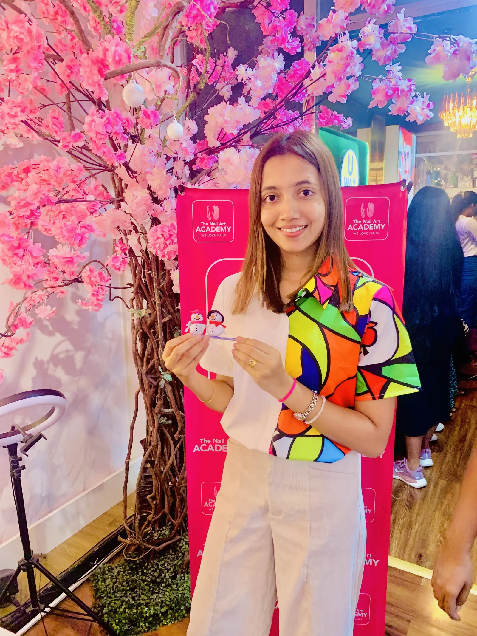 Domashi Ravihari, founder of Nailish