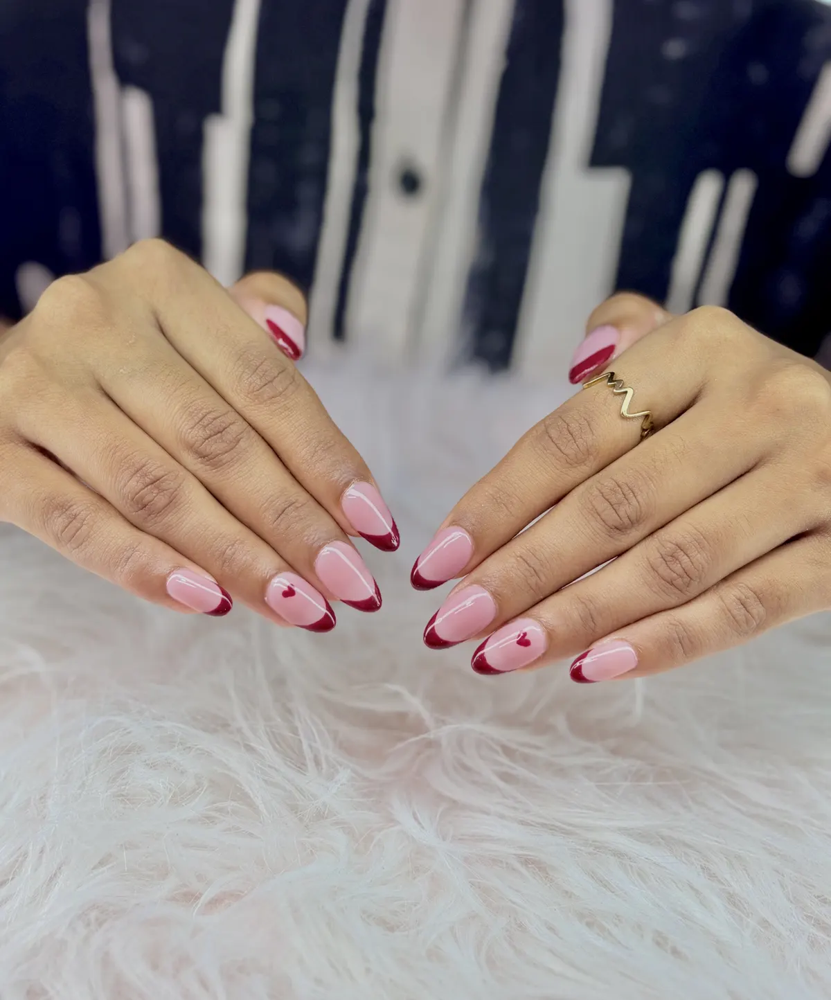 Nailish hand nail art design 4