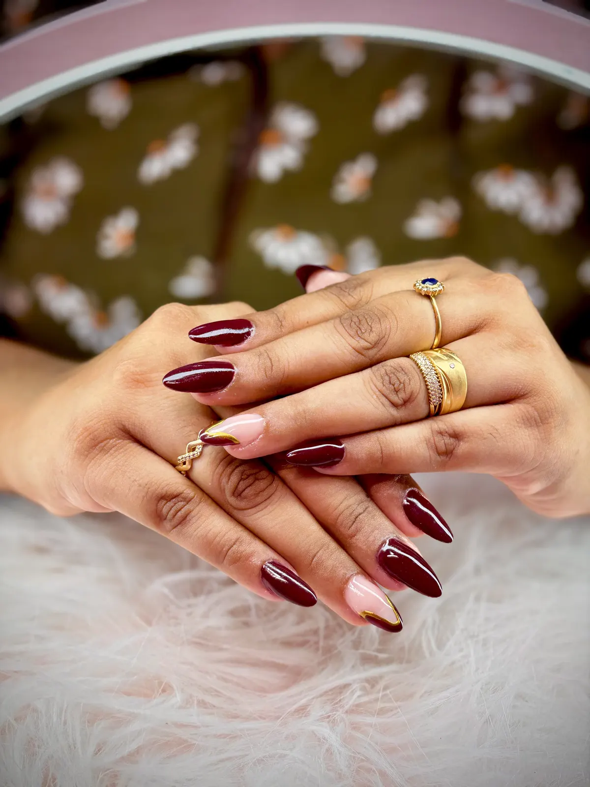 Nailish hand nail art design 5