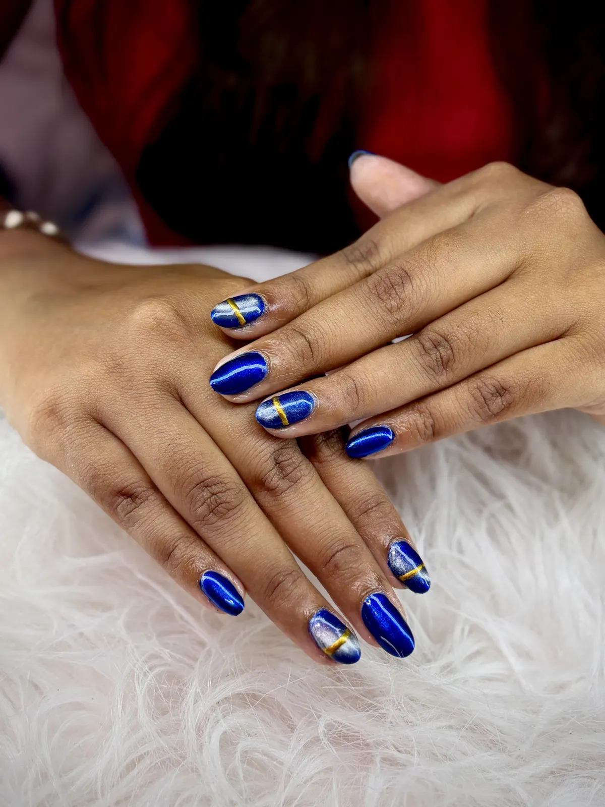 Nailish hand nail art design 7